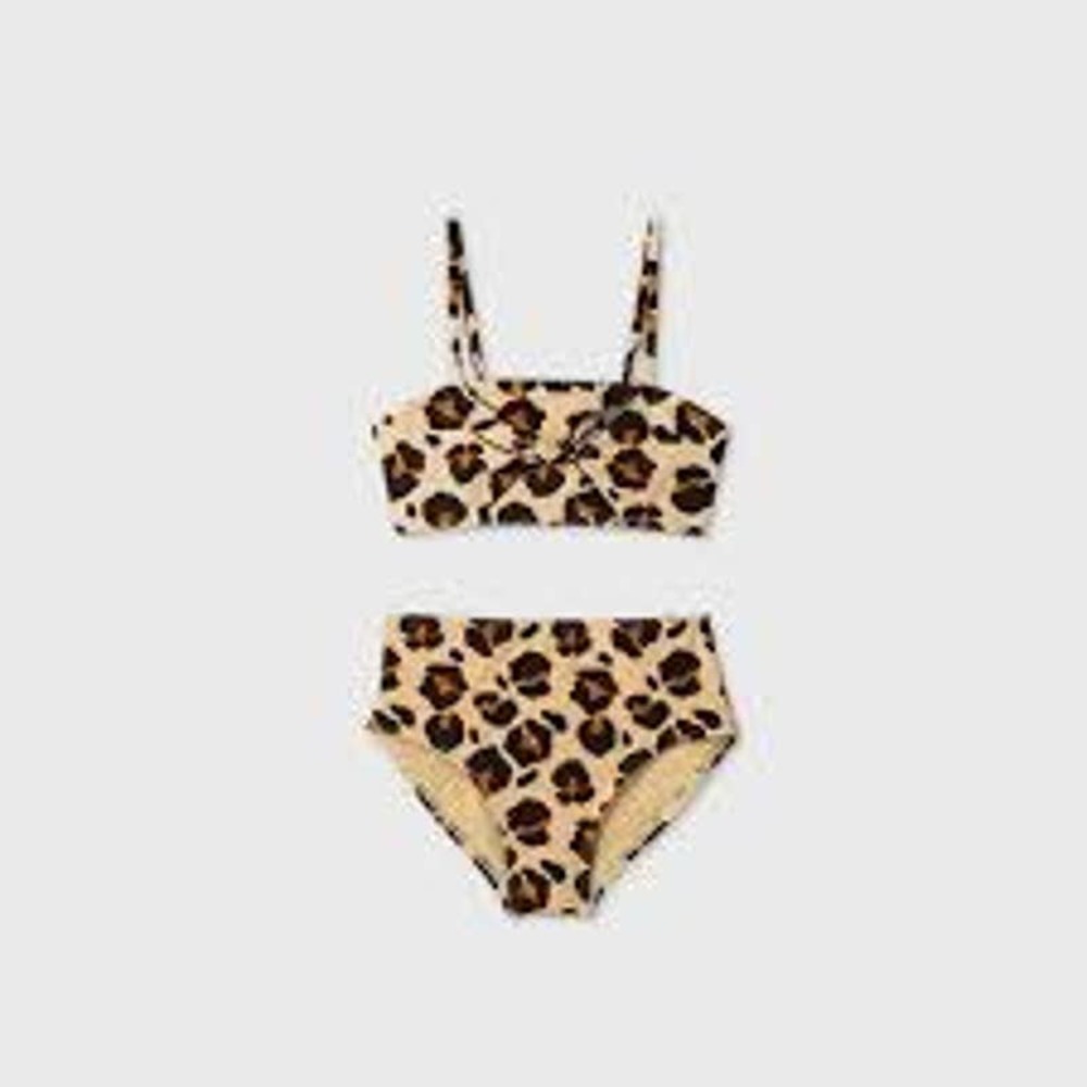 Target girls leopard print swimsuit